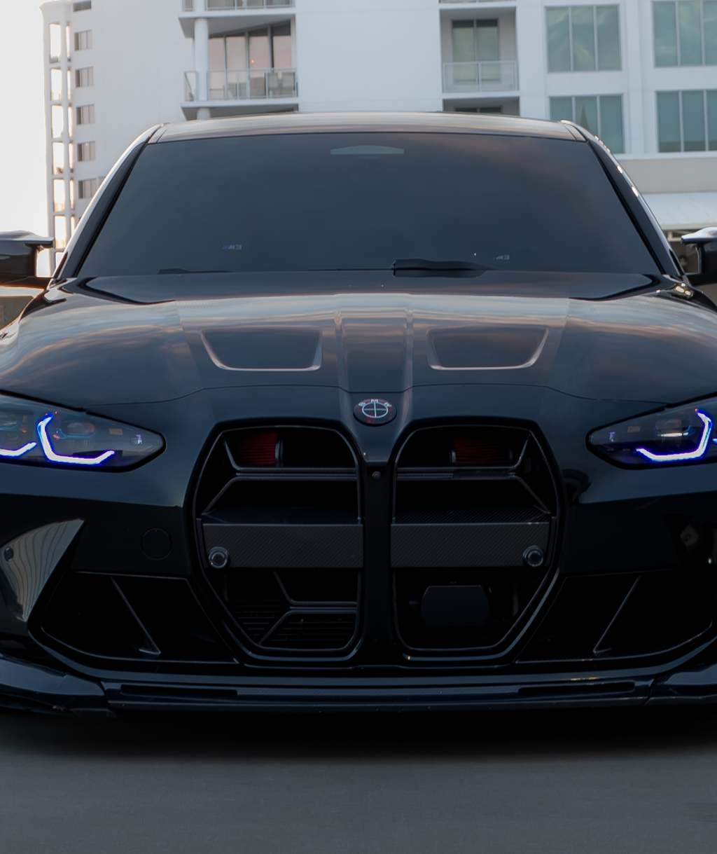 G8X Dry Carbon CSL grille (with ACC) for BMW M3 G80 M4 G82 - view 2