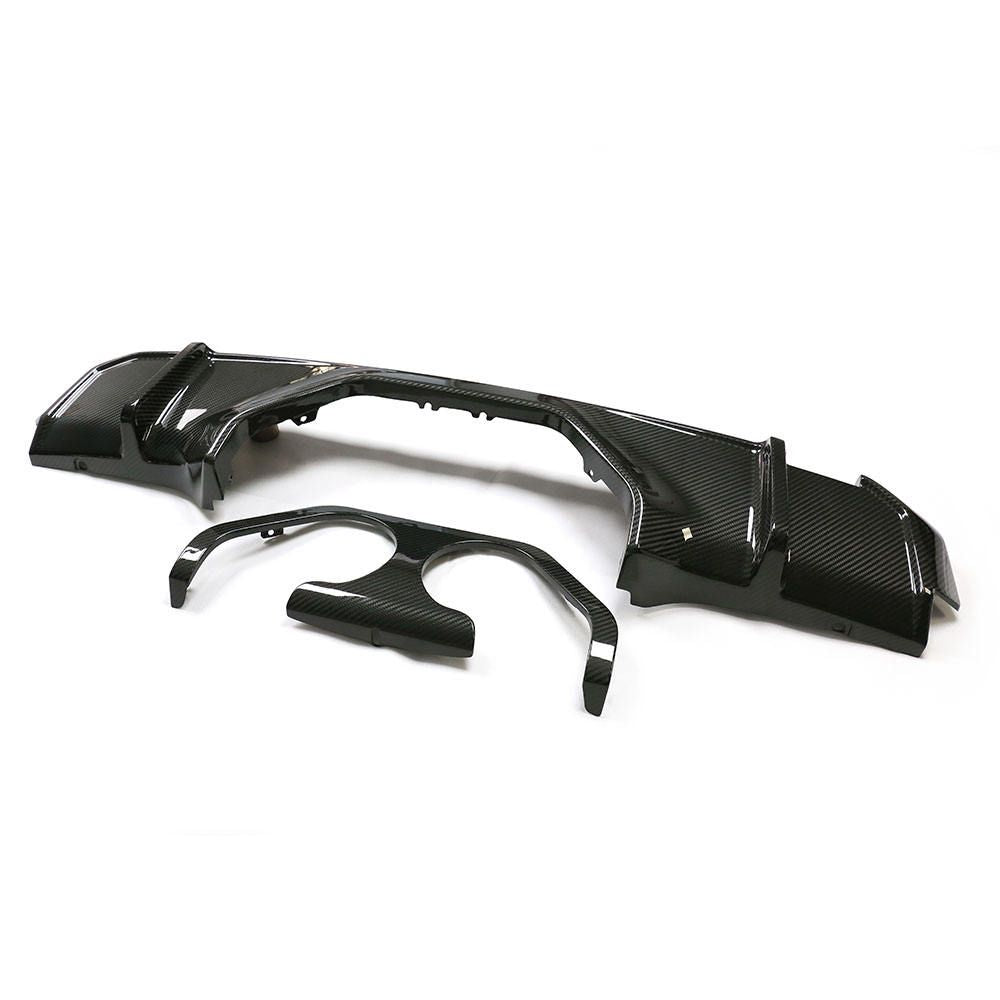 G8X Dry Carbon MP Rear Wrap Angle for BMW M3 G80 M4 G82