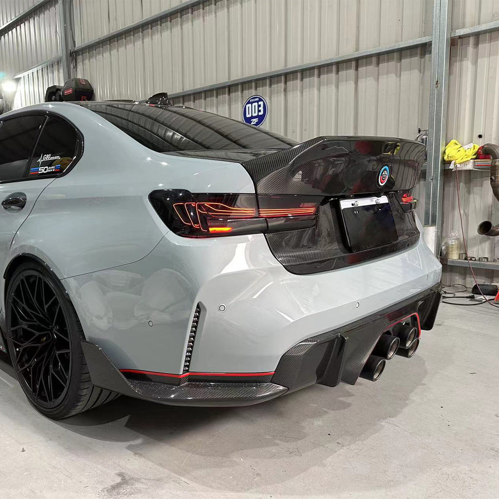 G8X Dry Carbon MP Rear Wrap Angle for BMW M3 G80 M4 G82 - view 10