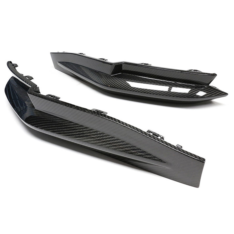 G8X Dry Carbon MP Rear Bumper splitters for BMW M3 G80 M4 G82 - view 3