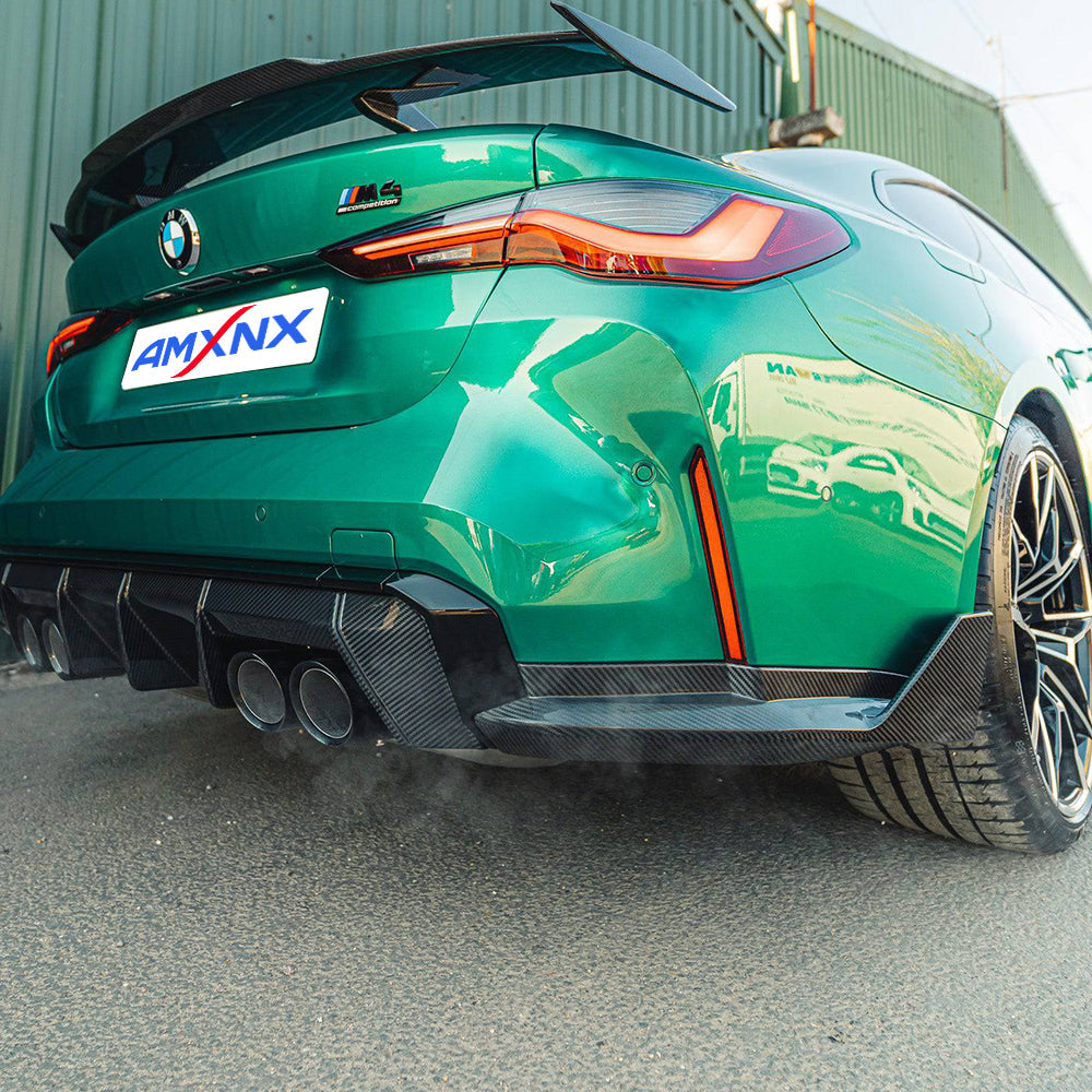 G8X Dry Carbon Rear Diffuser Frame for BMW M3 G80 M4 G82 - view 6