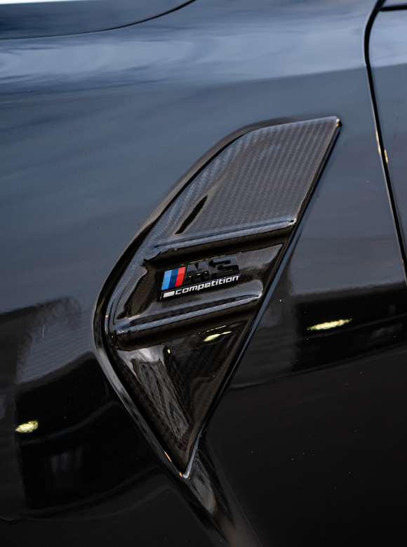 G8X Dry Carbon Replacement Fender Trim for BMW M3 G80 M4 G82 - view 2