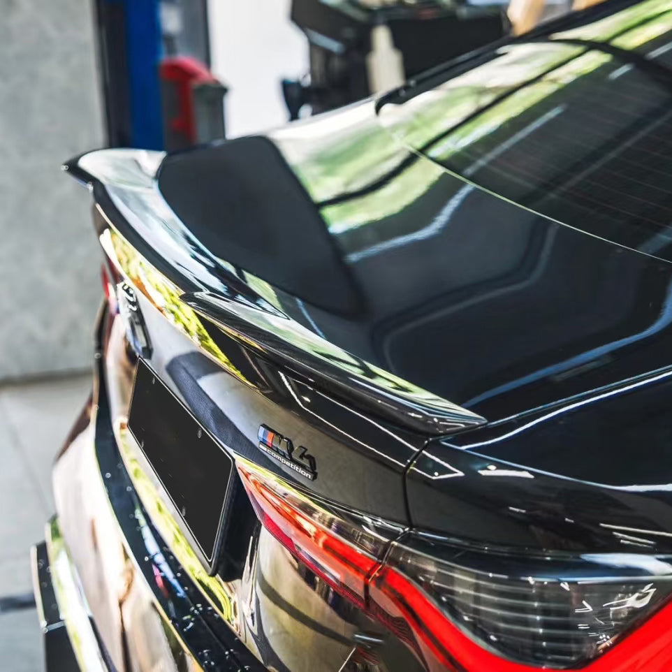 G8X Dry Carbon M4 Style Spoiler for BMW M3 G80 M4 G82 - view 3