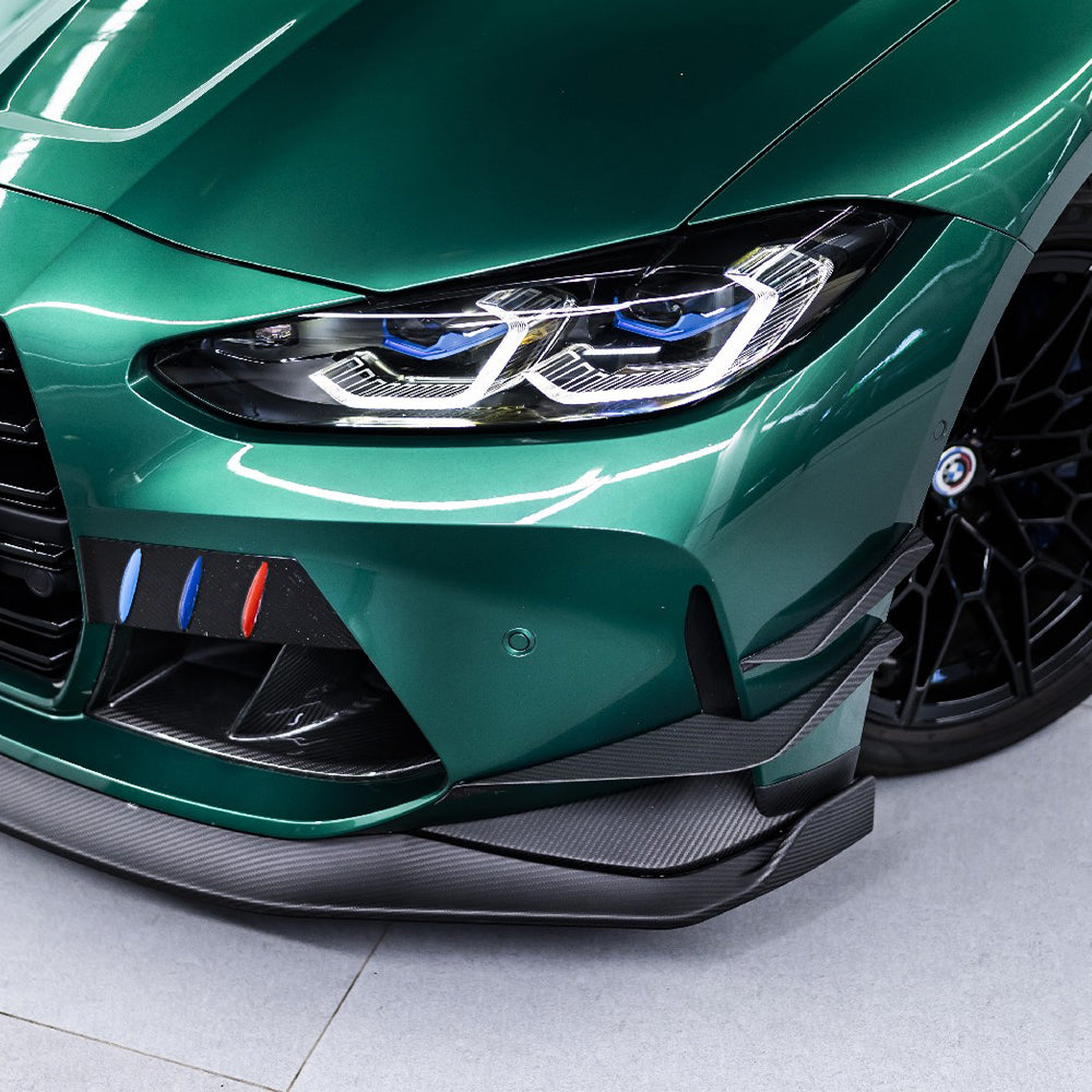 G8X Dry Carbon VS Front Bumper Wind Knife for BMW M3 G80 M4 G82 - view 2