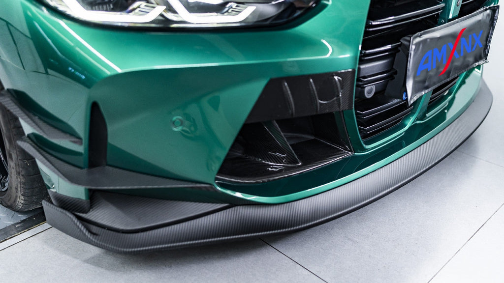 G8X Dry Carbon VS Front Bumper Wind Knife for BMW M3 G80 M4 G82 - view 7