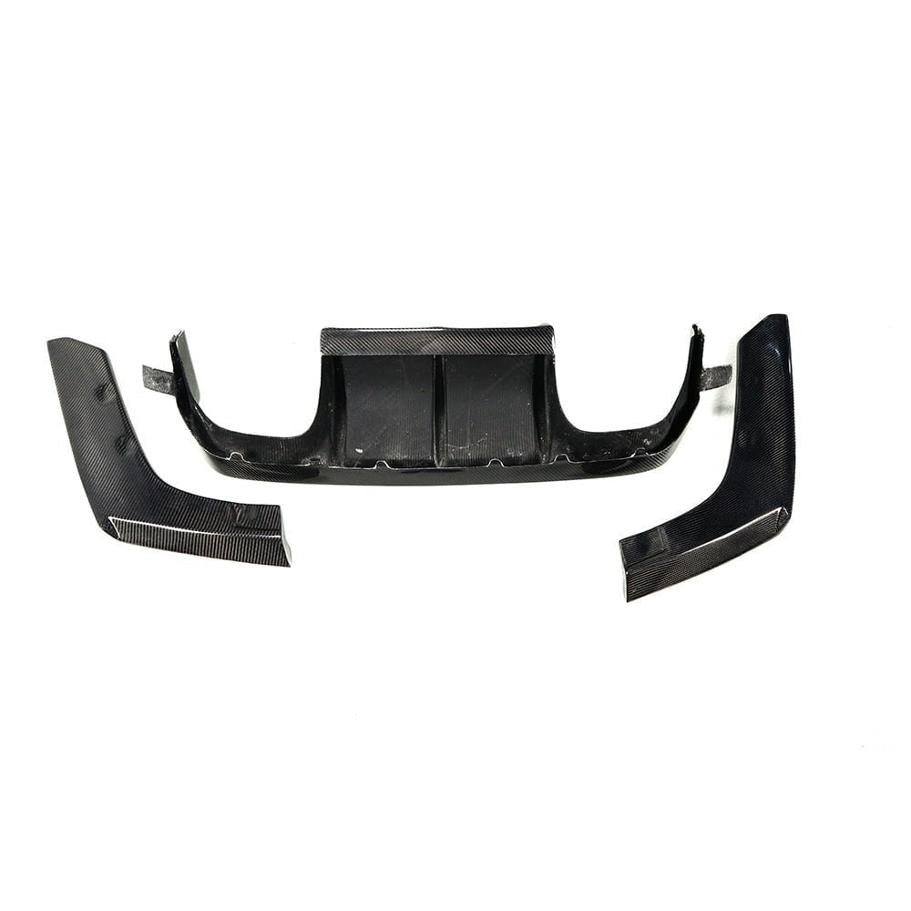 F8X Dry Carbon V Style Rear Diffuser