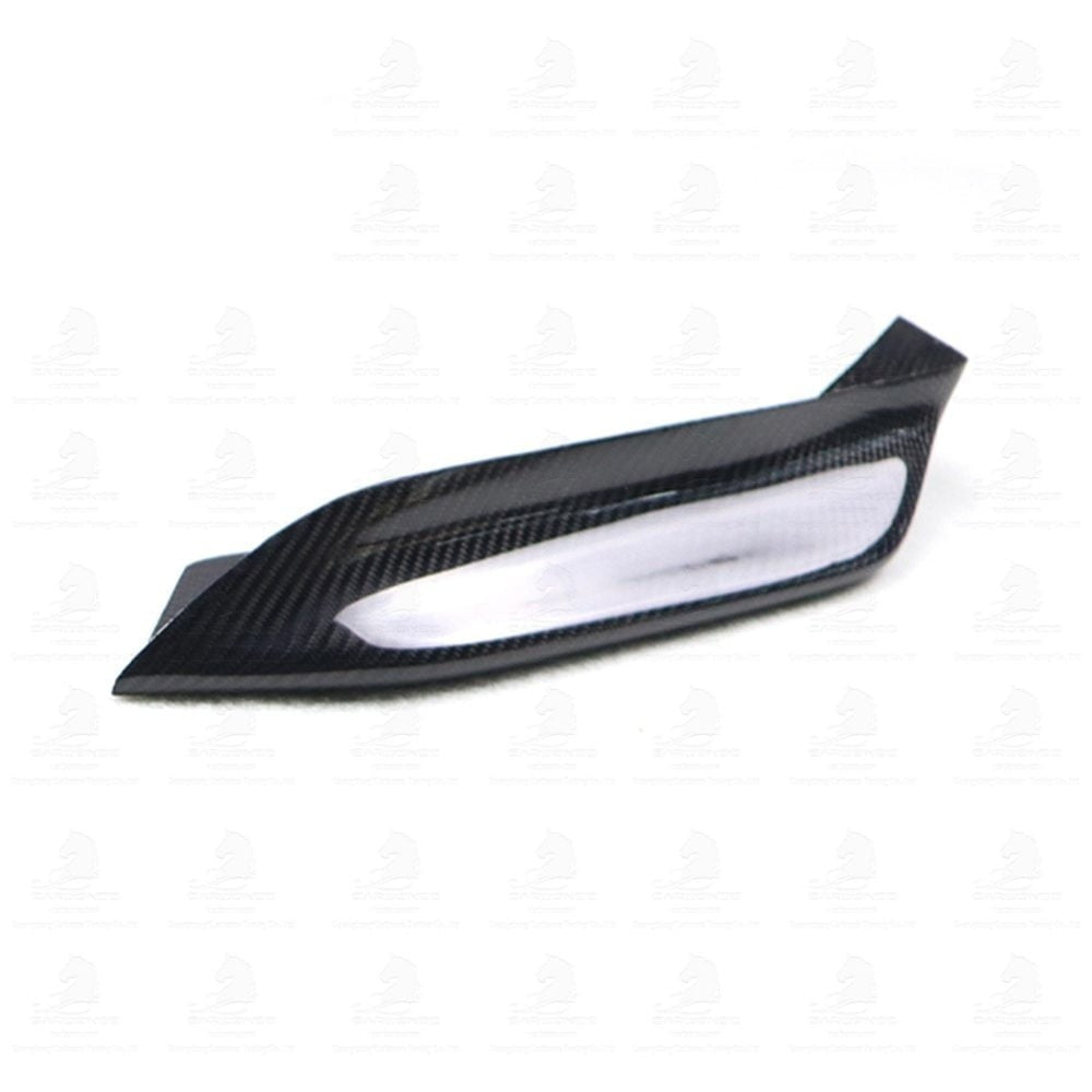 F8X Dry Carbon Front Bumper Upper Flaps