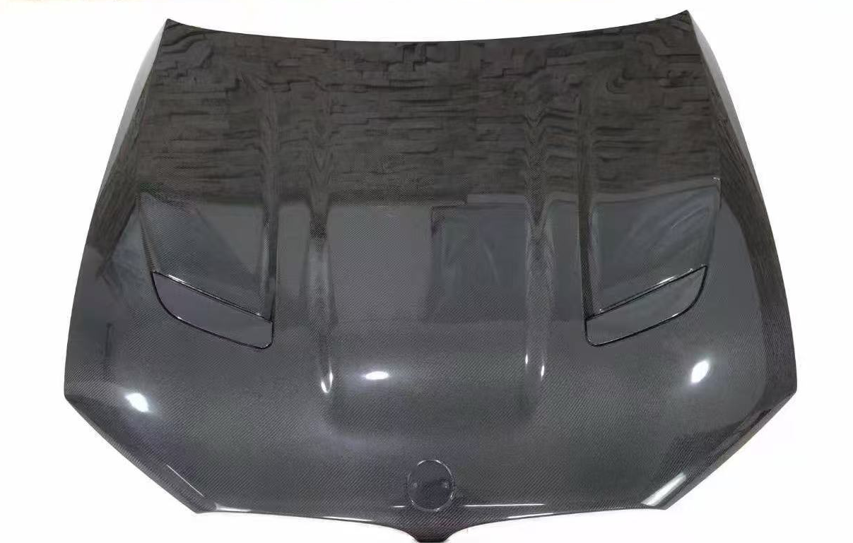 F90 Dry Carbon Hood - CS Style
