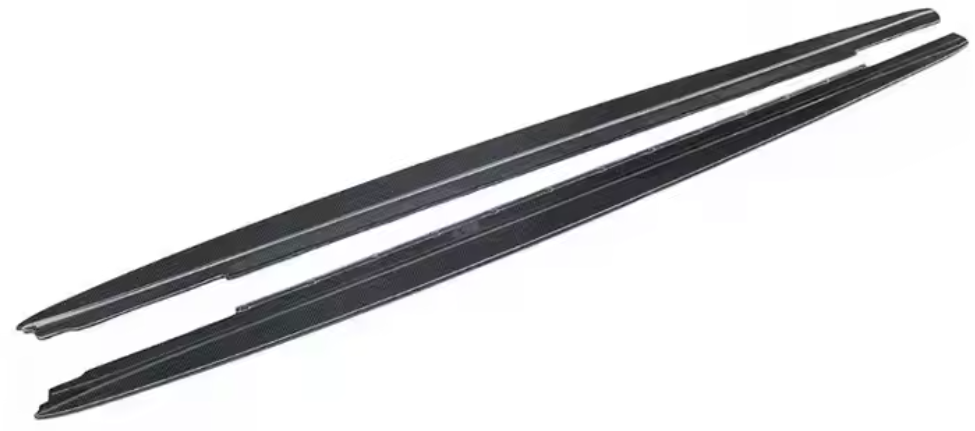 F90 Dry Carbon Side Skirts - MP Style