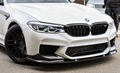 F90 Wet Carbon Front Lip - 3D Style