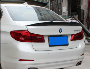 F90 Wet Carbon Trunk Spoiler - PSM Style