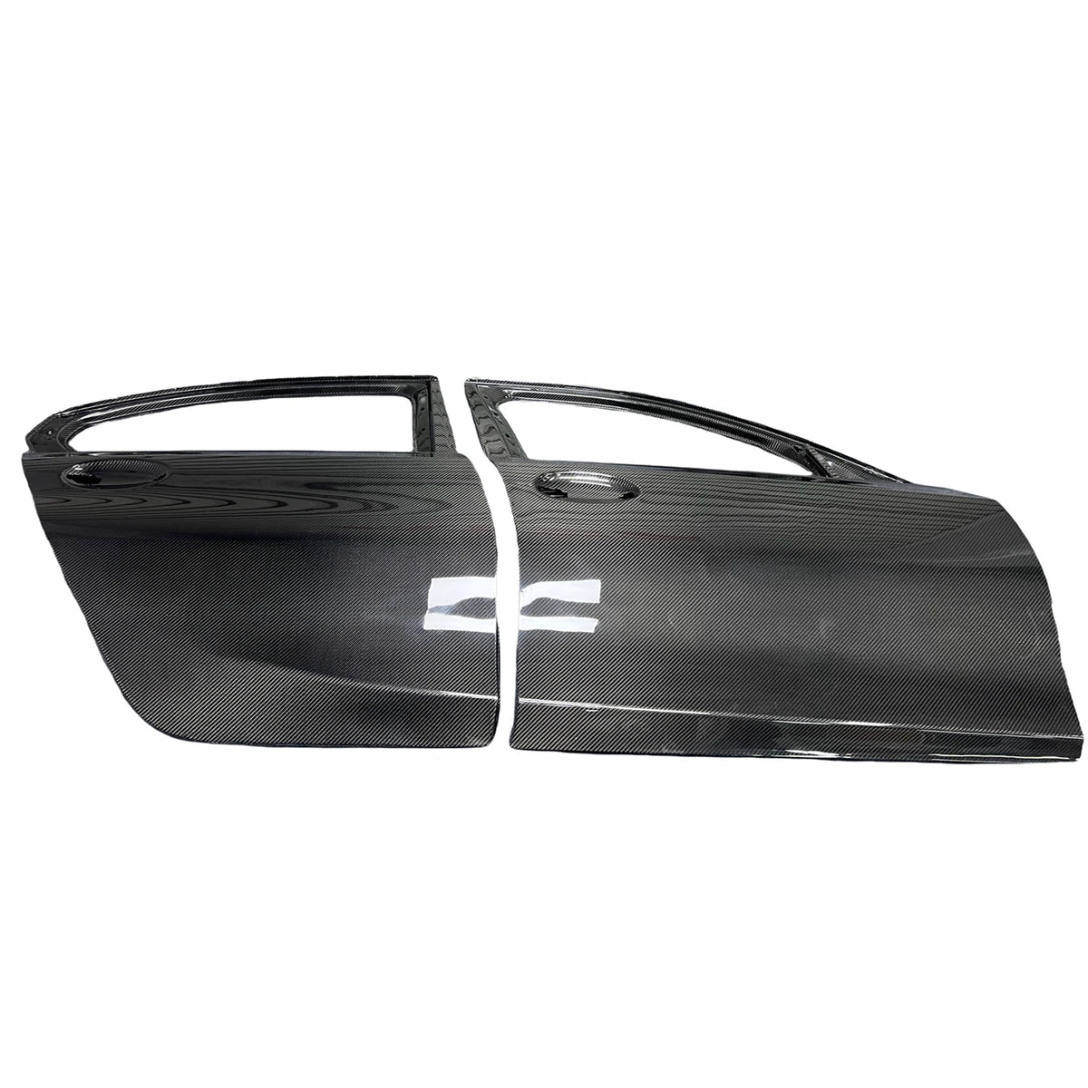 G8X Dry Carbon Fiber Door Panels - Exterior View