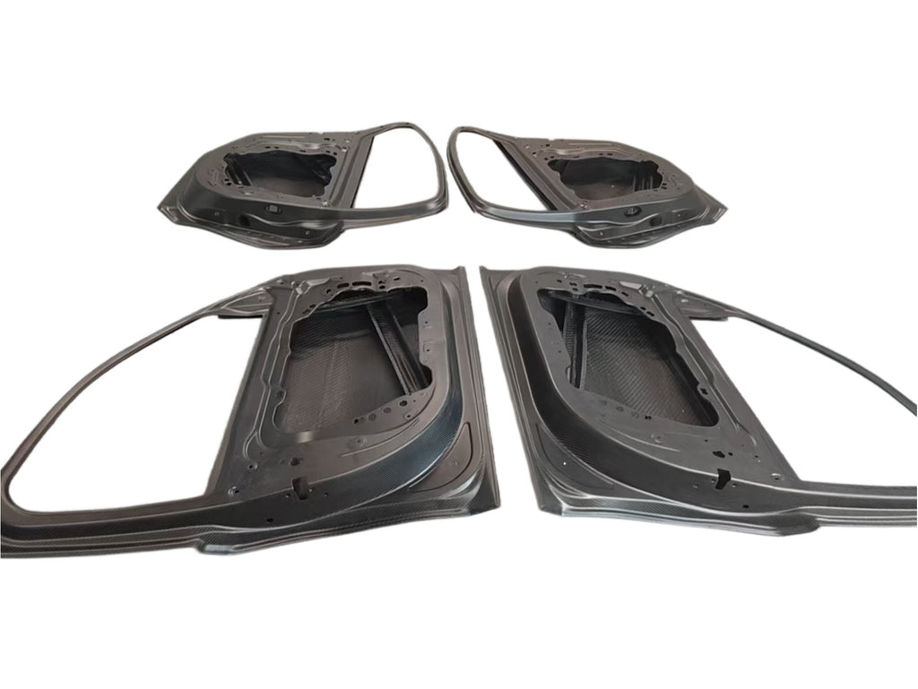 G8X Dry Carbon Fiber Door Panels - Full Set Inner View