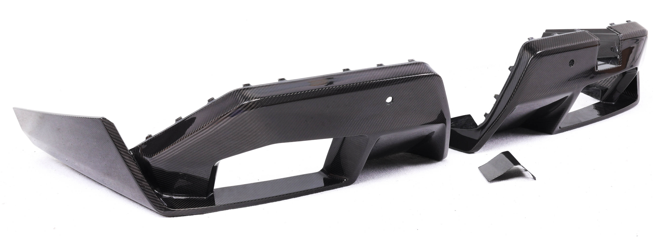 G90 Dry Carbon Rear Diffuser - MP Style (2pc)