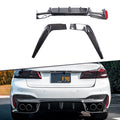 F90 Dry Carbon Rear Diffuser - 3D Style (3pc)