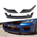 F90 LCI Wet Carbon Front Lip - ST Style (3pc)