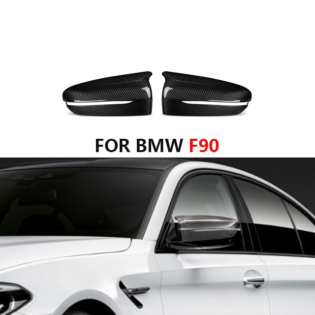 F90 Dry Carbon Mirror Covers - Replacement Style