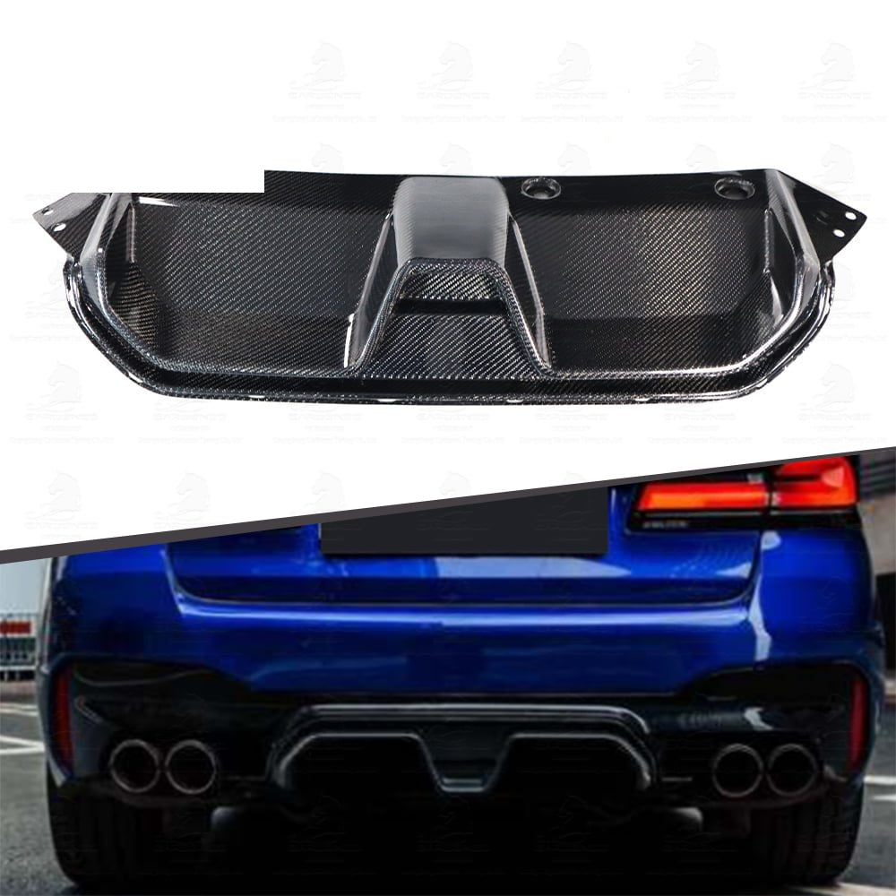 F90 Dry Carbon Rear Diffuser - CS Style