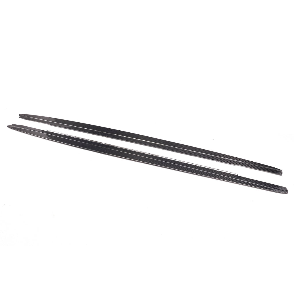 F90 Wet Carbon Side Skirts - MP Style