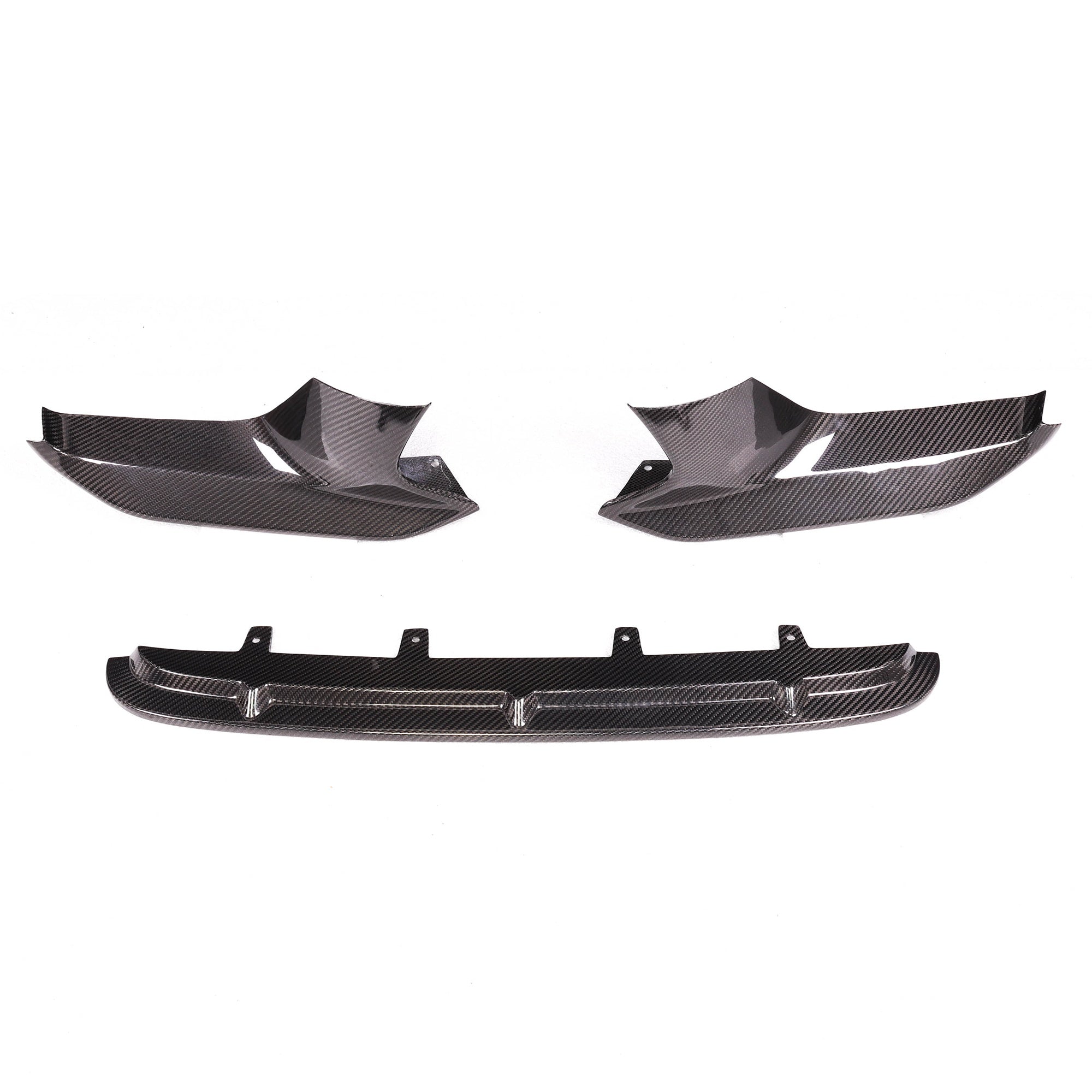 F90 Dry Carbon Front Lip - MP Style (3pc)