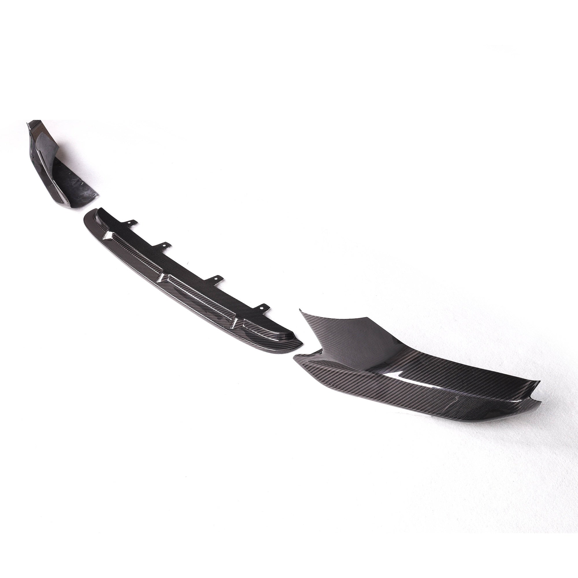 F90 Dry Carbon Front Lip - MP Style (3pc)
