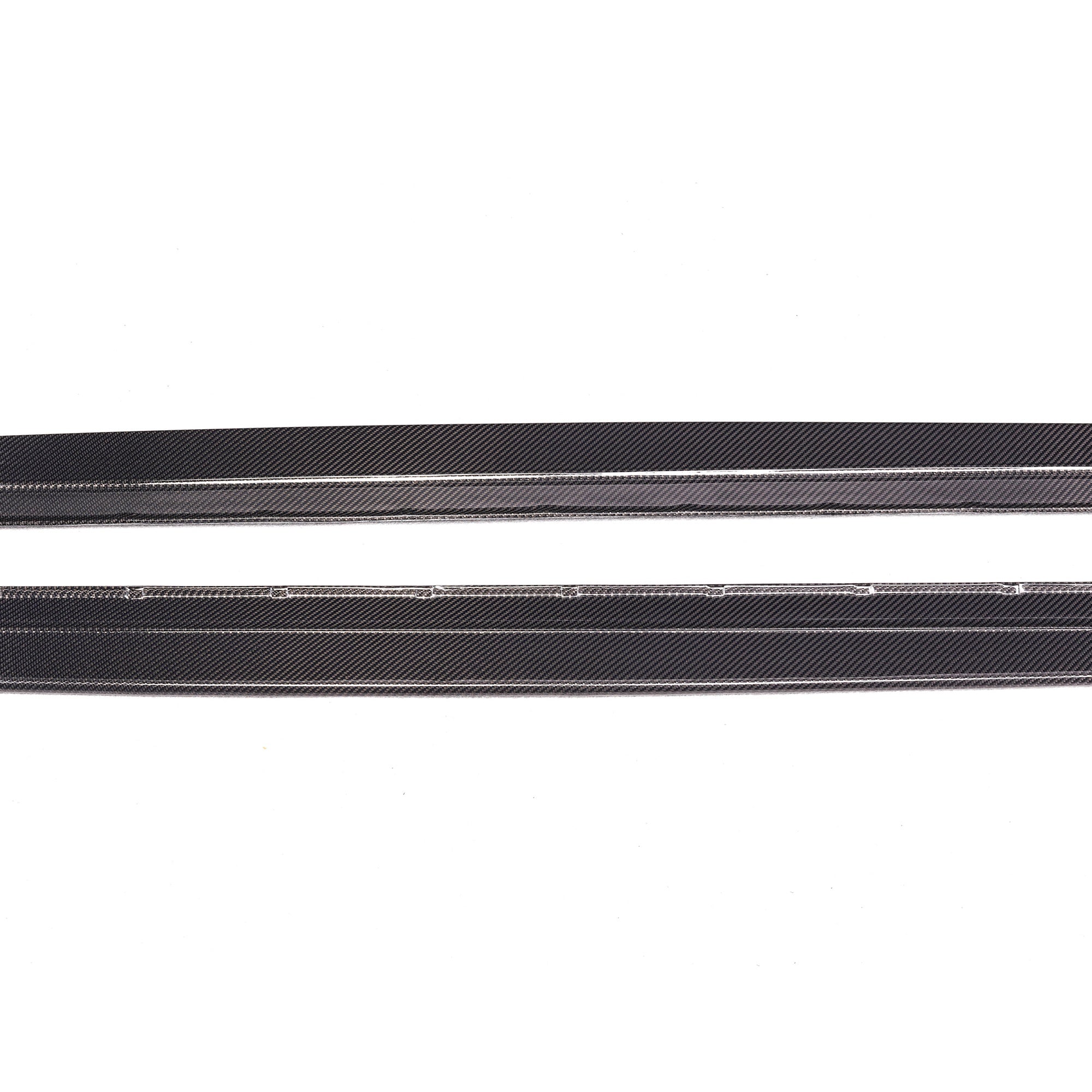 F90 Wet Carbon Side Skirts - MP Style