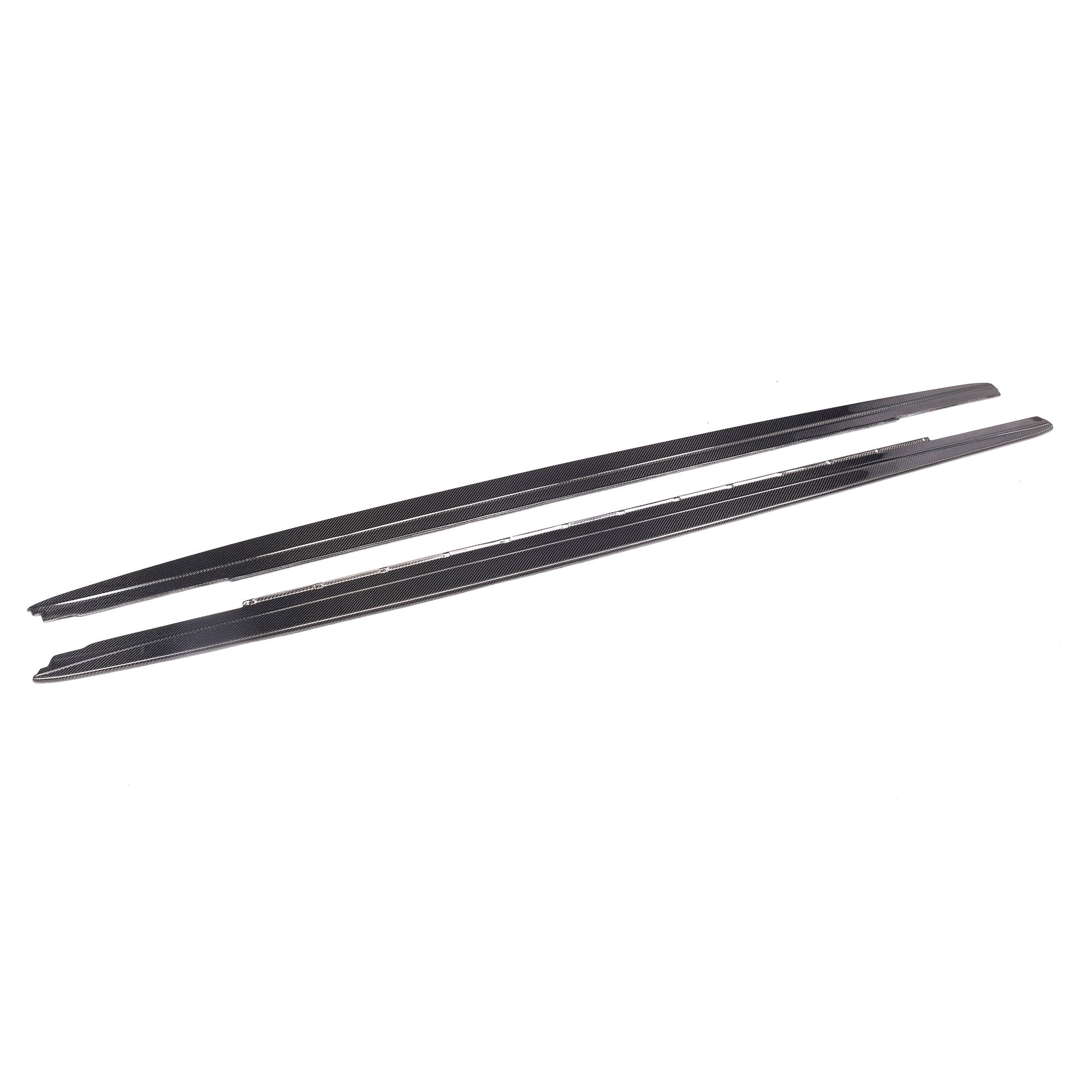 F90 Wet Carbon Side Skirts - MP Style