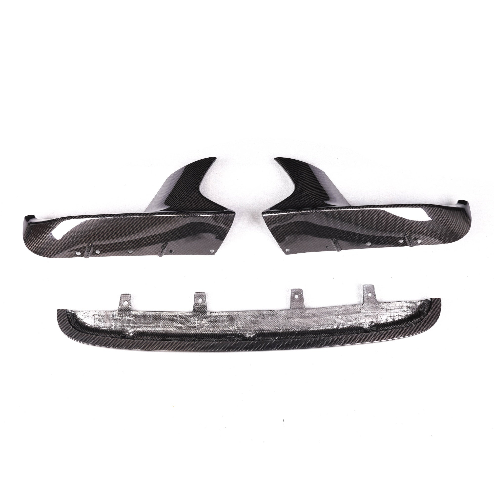 F90 Dry Carbon Front Lip - MP Style (3pc)