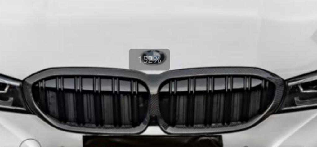 G2X Dry Carbon Double Slat Kidney Grille (2020-2022)