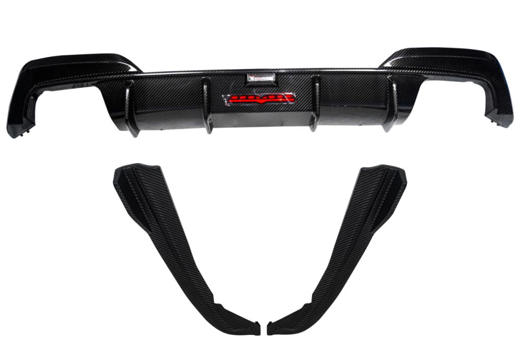 G2X Dry Carbon Rear Diffuser with Corner Wraps (2020-2022)