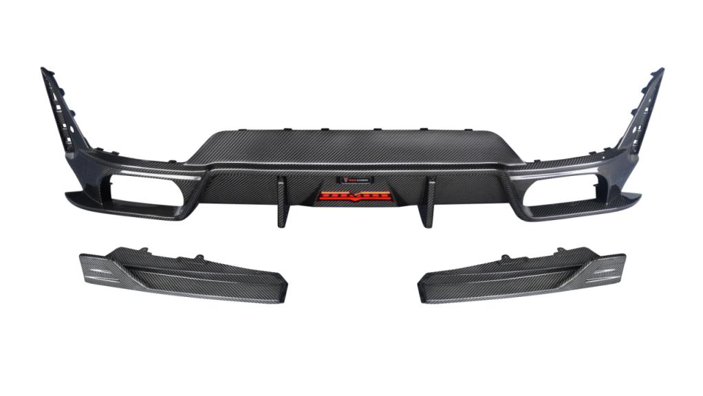 G2X Dry Carbon Rear Diffuser with Corner Wraps (2023+)
